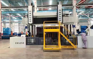 CK5250 Double Column Vertical Lathe CNC VTL
