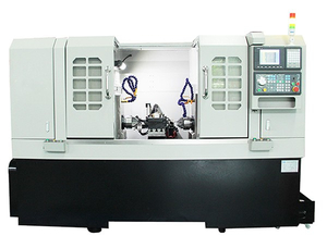 DH5DII Double Spindle Gang Tools CNC Lathe (Tools Plate Fixed)