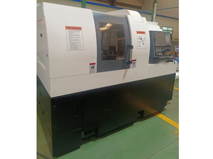 Y-H385 Five Axis Swiss Type Twin Spindle CNC Lathe