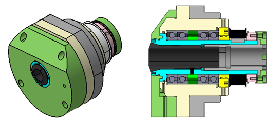 Guide sleeve: Stable, high rigidity