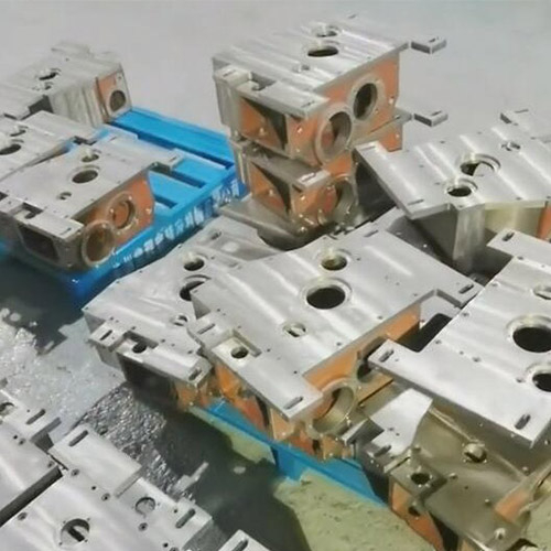 by horizontal machine center