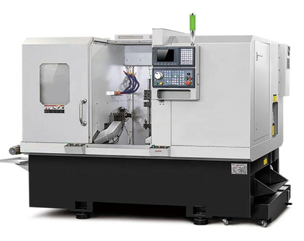 DH5DI Double Spindle Gang Tools CNC Lathe (Tools Plate Move)