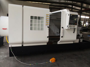 QK1332 Double Chuck CNC Pipe Threading Lathe Machine