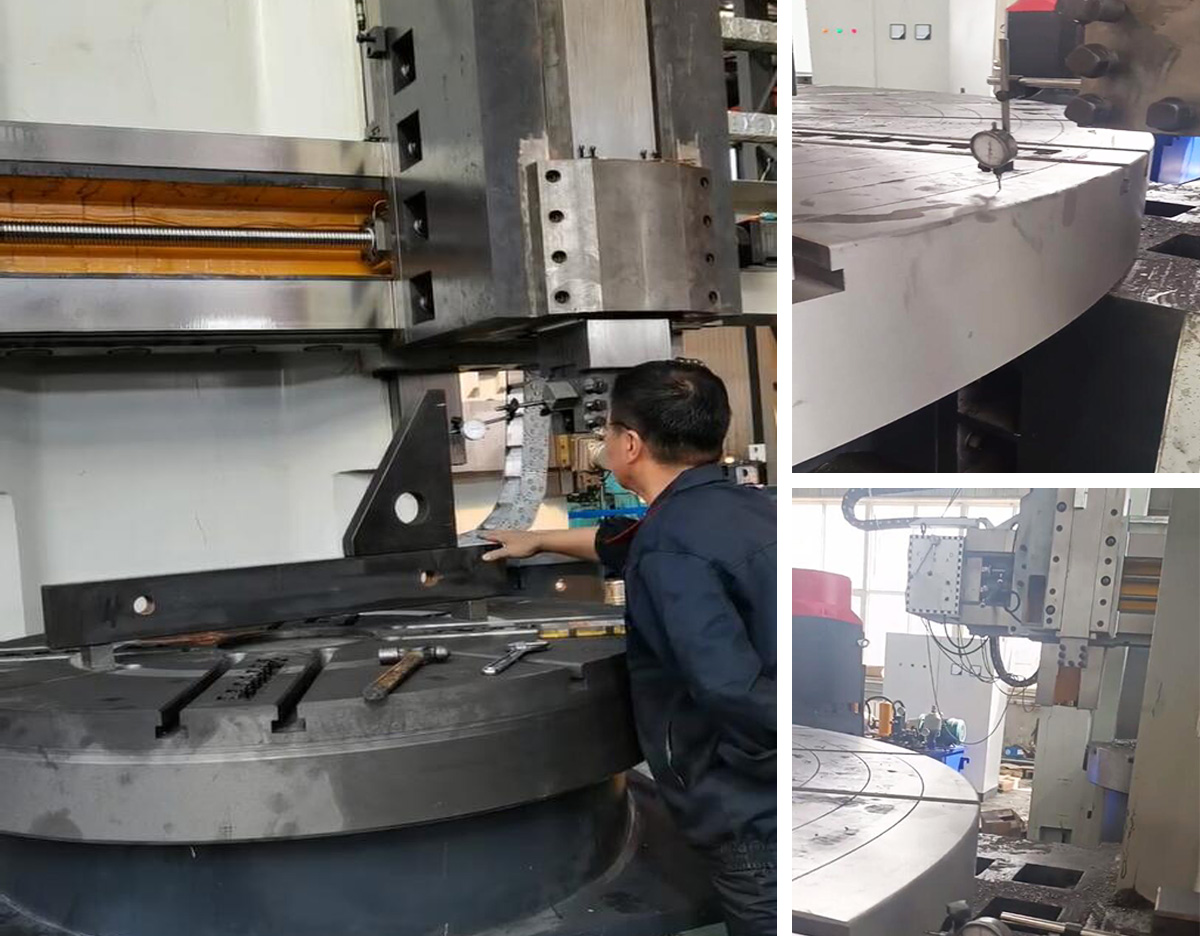 Quality Control of VTL Vertical Lathe