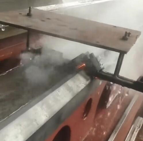 Guide Rail Ultrasonic Quenching, make guide rail Wear-resistant with high Precision