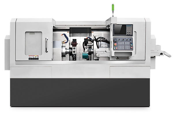TH6DIIY Double Spindle Double Power Turrets Double Y Axis Turning and Milling CNC Lathe