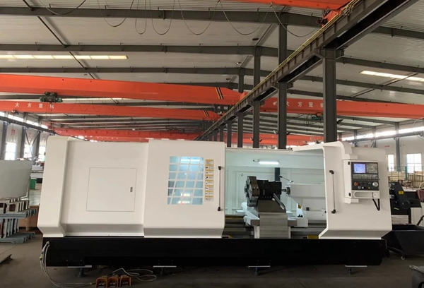 QK1338 CNC Drill Pipe Threading Lathe Machine With Turret